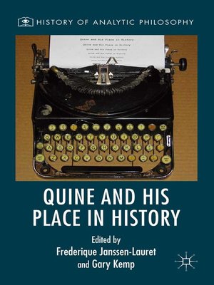cover image of Quine and His Place in History
